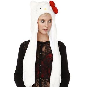 Hello Kitty Beanie /hand warmer